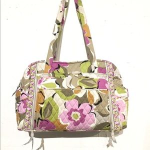 Vera Bradley Flower Shower Diaper Convertible Baby